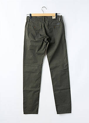 Pantalon chino elasticitate mărime normală verde IMPAQT bărbat