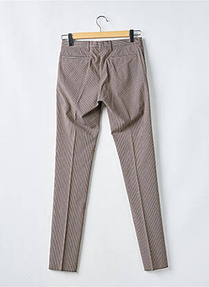 Pantalon chino închidere cu fermoar sub clapetă cu cârlig mărime normală maro PAUL SMITH bărbat