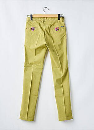 Pantalon chino elasticitate mărime normală verde MASON'S bărbat