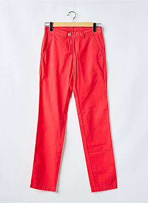 Pantalon chino buzunare mărime normală roșu HARTFORD bărbat