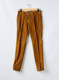 Pantalon chino elasticitate mărime normală maro MASON'S homme