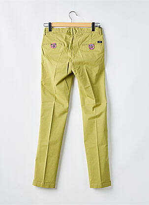 Pantalon chino elasticitate mărime normală verde MASON'S bărbat