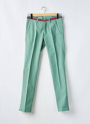 Pantalon chino elasticitate mărime normală verde MASON'S bărbat