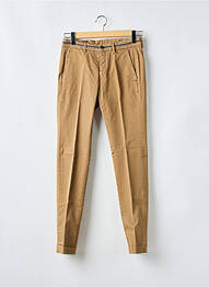 Pantalon chino elasticitate mărime normală maro MASON'S homme