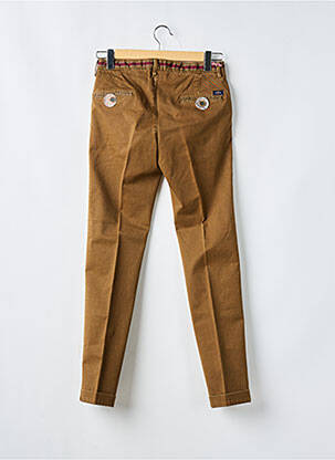Pantalon chino elasticitate mărime normală maro MASON'S bărbat