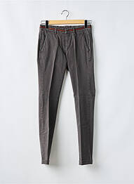 Pantalon chino elasticitate mărime normală gri MASON'S homme