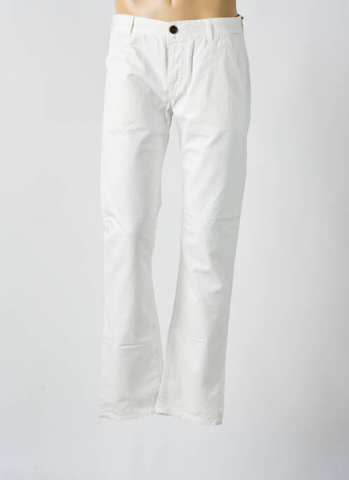 Pantalon drept alb SCARTI-LAB bărbat