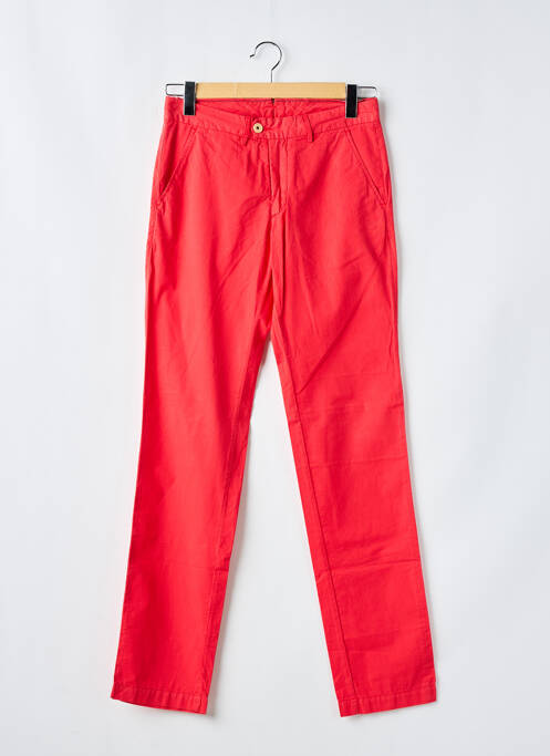 Pantalon chino roșu HARTFORD bărbat