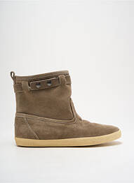 Botine/ghete umplută vârf rotund maro MONCLER homme