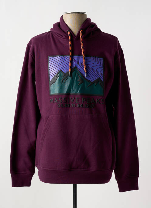 Hanorac cu glugă violet LOSAN bărbat