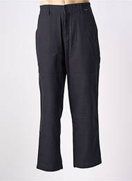 Pantalon drept țesătură poplin mărime normală negru HURLEY homme