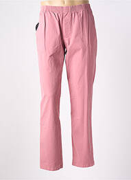 Pantalon chino țesătură poplin mărime normală roz LCDN homme