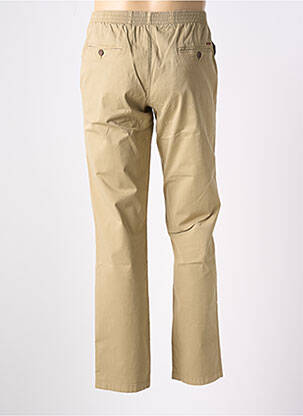 Pantalon chino țesătură poplin mărime normală bej LCDN bărbat