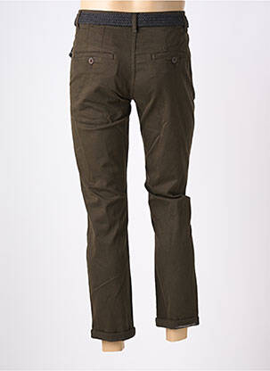 Pantalon 7/8 țesătură poplin mărime normală verde LOSAN bărbat