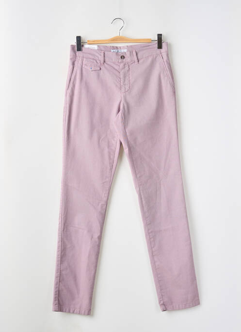 Pantalon chino violet LCDN bărbat