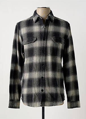 Cămașă cu mâneci lungi gri LOSAN bărbat