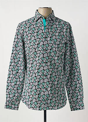 Cămașă cu mâneci lungi verde YVES ENZO bărbat