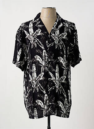 Cămașă cu mâneci scurte negru LOSAN bărbat