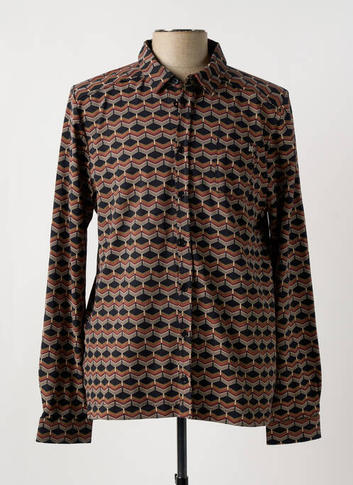 Cămașă cu mâneci lungi maro 4FUNKY FLAVOURS bărbat