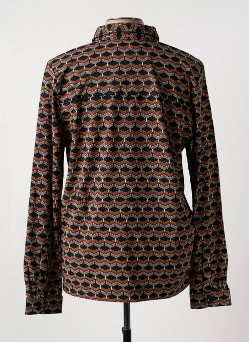 Cămașă cu mâneci lungi maro 4FUNKY FLAVOURS bărbat