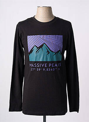 Tricou negru LDN bărbat