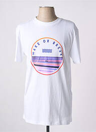 Tricou croială dreaptă mâneci scurte alb LDN femeie