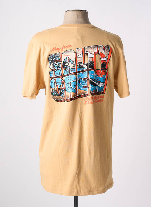 Tricou bej SALTY CREW bărbat