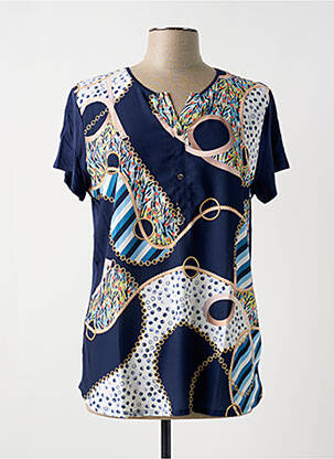 Bluză albastru GALMALLA femeie