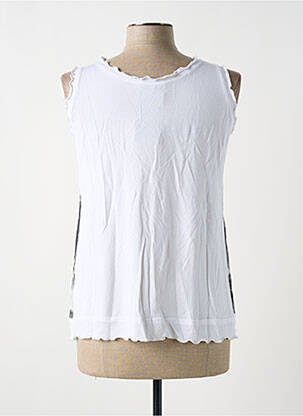 Cardigan petrecut elasticitate alb QUATTRO femeie