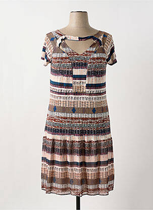 Rochie midi bej MERI & ESCA femeie