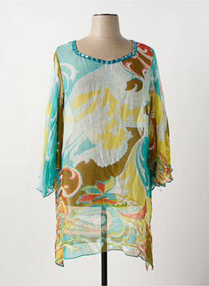 Tunică mâneci lungi albastru ALAIN WEIZ femeie