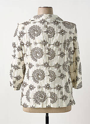 Jachete elegante mâneci 3/4 bej ALAIN WEIZ femeie