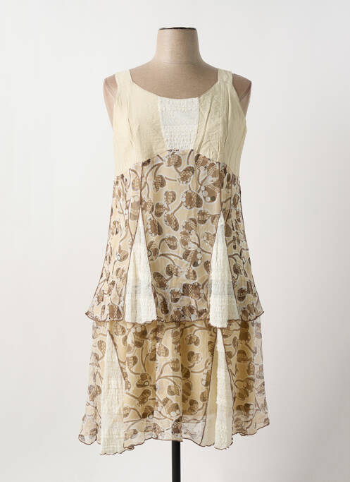 Rochie midi bej QUATTRO femeie