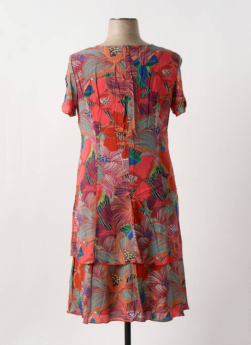 Rochie midi roz GEVANA femeie