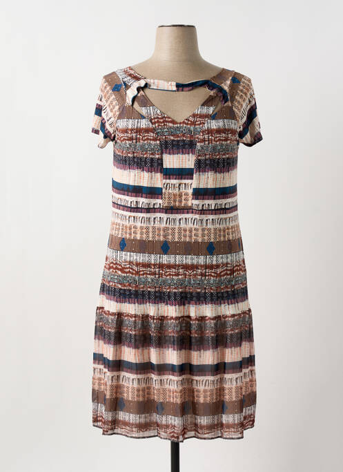 Rochie midi bej MERI & ESCA femeie