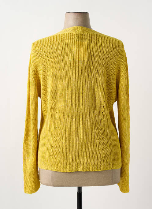 Vestă cu mâneci lungi galben MINO MORA femeie