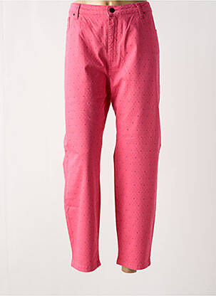 Pantalon drept roz LCDN femeie