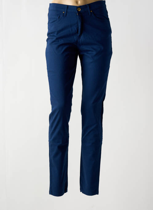 Pantalon slim albastru închis LCDN femeie