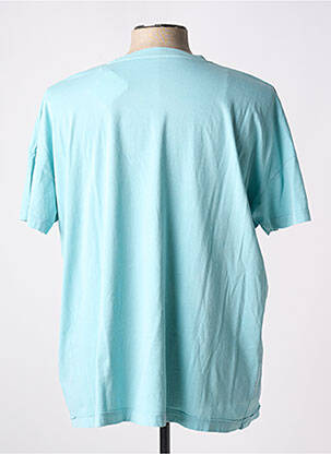 Tricou croială dreaptă mâneci scurte albastru AMERICAN VINTAGE bărbat