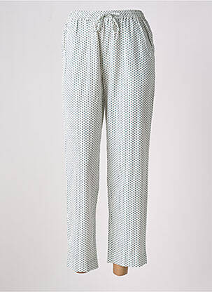 Pantalon 7/8 talie elastică alb AMERICAN VINTAGE femeie