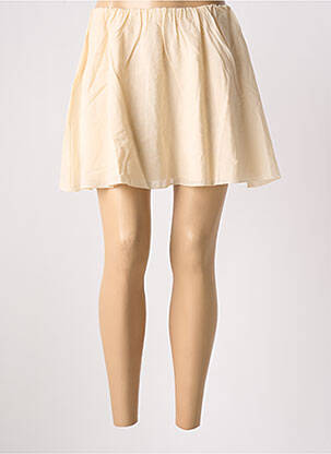 Fustă scurtă bej AMERICAN VINTAGE femeie