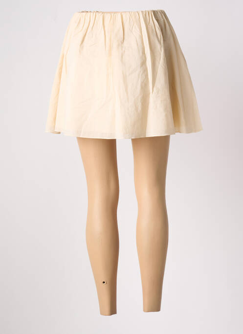 Fustă scurtă bej AMERICAN VINTAGE femeie