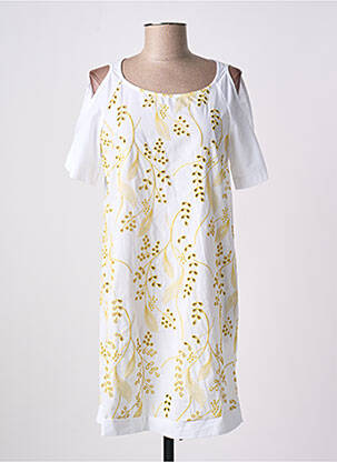 Rochie midi alb OSCALITO femeie