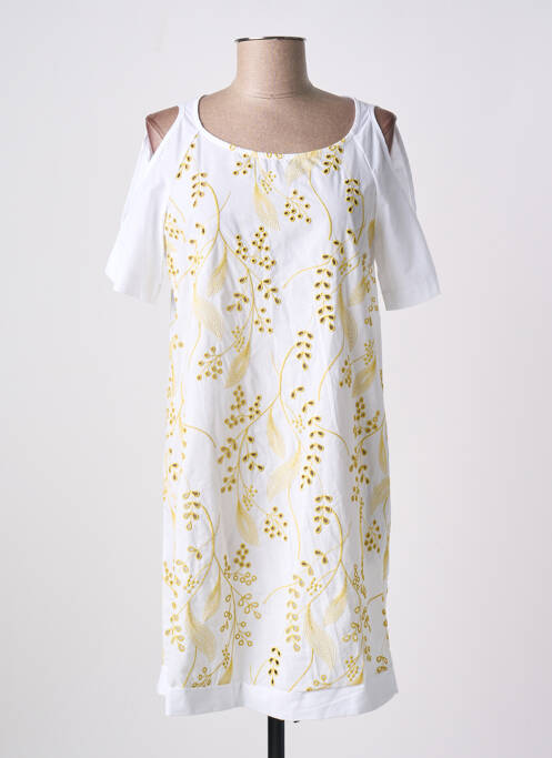 Rochie midi alb OSCALITO femeie