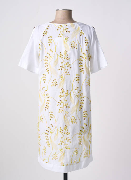 Rochie midi alb OSCALITO femeie