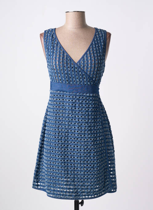 Rochie scurtă albastru OSCALITO femeie