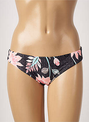 Chiloți de baie imprimeu floral chiloți negru SEAFOLLY femeie