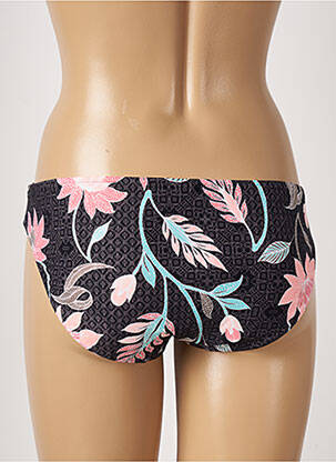 Chiloți de baie imprimeu floral chiloți negru SEAFOLLY femeie