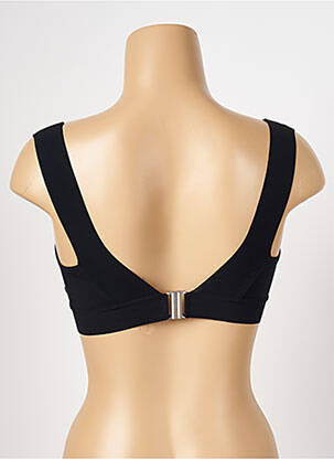 Sutien de costum de baie elasticitate sutien cupe întregi cu decolteu înalt negru PAIN DE SUCRE femeie