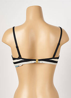 Sutien de costum de baie elasticitate sutien cupe întregi cu decolteu înalt negru MARIE JO femeie